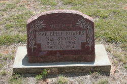 Mae Belle <I>Snyder</I> Bowers 