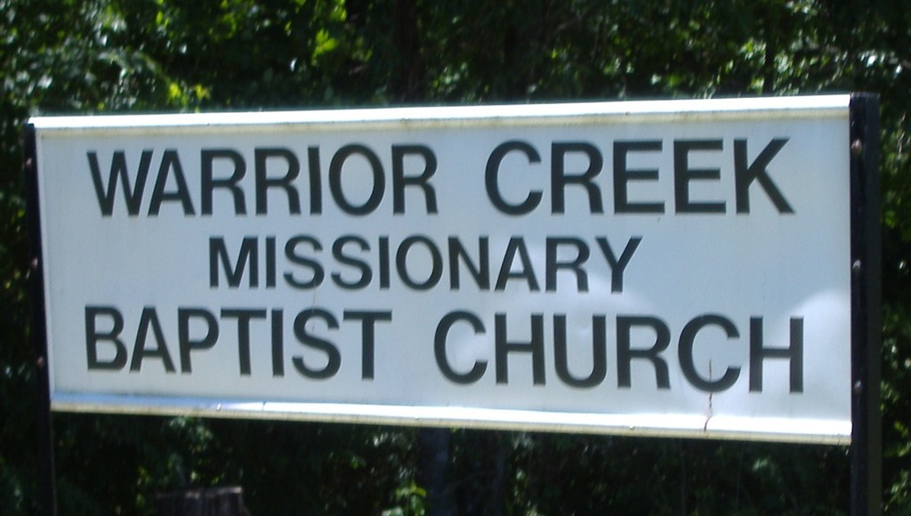 Warrior Creek Missionary Baptist Church Cemetery