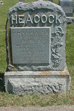 Louisa A. <I>Marker</I> Heacock 