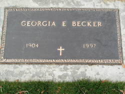 Georgia E <I>Libbey</I> Becker 
