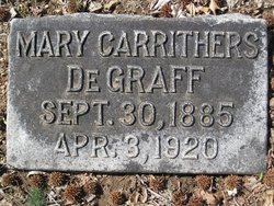 Mary Grimes <I>Carrithers</I> DeGraff 