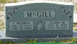 Clair Mae “Clara” <I>Stewart</I> McGill 