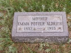 Emma <I>Shue</I> Potter Aldrich 
