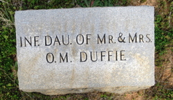 Infant Daughter Duffie 