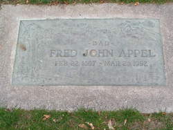 Fred John Appel 