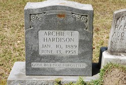 Archie Thomas Hardison 