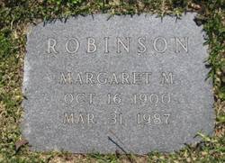 Margaret M. <I>Dicker</I> Robinson 