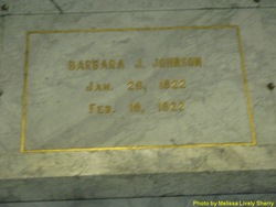 Barbara J. Johnson 