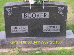 Olive Mary <I>Moody</I> Booker 