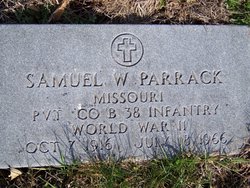 PVT Samuel W Parrack 