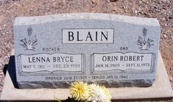 Lenna Kathryn <I>Bryce</I> Blain 