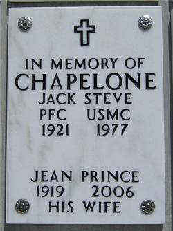 Jean M. <I>Prince</I> Chapelone 