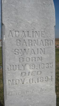 Adaline S <I>Macy</I> Barnard Swain 