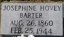 Josephine <I>Hovey</I> Barter 