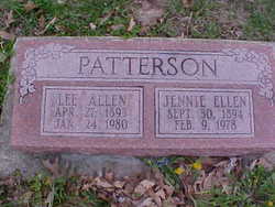 Jennie Ellen <I>Deadmond</I> Patterson 