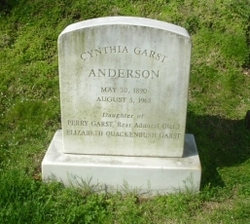 Cynthia <I>Garst</I> Anderson 