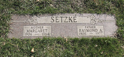 Margaret <I>Moritz</I> Setzke 