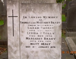 Mary <I>Brady</I> Healy 