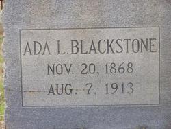 Ada Luella <I>Baird</I> Blackstone 