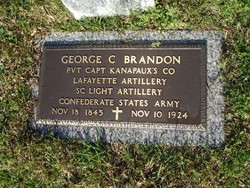 Pvt George Cicero Brandon 