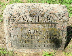 Laura E <I>Daugherty</I> Cundieff Allen 