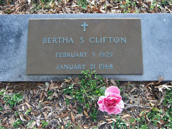 Bertha <I>Schulze</I> Clifton 
