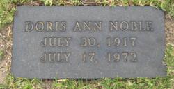 Doris Ann <I>Hartman</I> Noble 