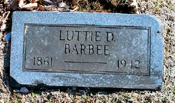 Luttie Davis <I>Wallace</I> Barbee 