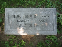 Hilda <I>Hummer</I> Benson 