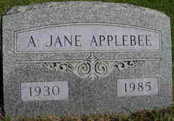 A Jane Applebee 
