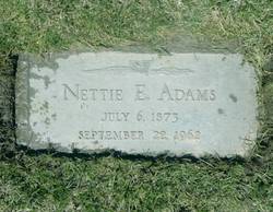 Nettie Ethel <I>McNeill</I> Adams 