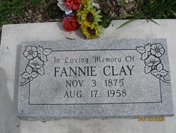 Fannie <I>Pack</I> Clay 