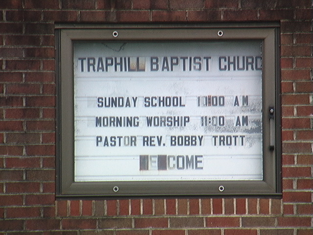 Traphill Baptist Church Graveyard