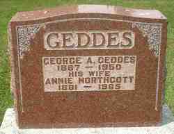 Annie <I>Northcott</I> Geddes 