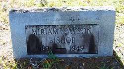 Miriam Torrey <I>Payson</I> Bishop 