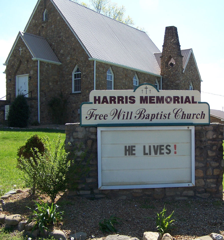 Harris Memorial Free Will Baptist Church Cemetery