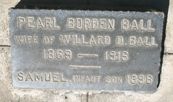 Pearl A. <I>Borden</I> Ball 