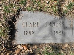 Clare Josephine “Clara” Urness 