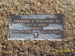 Sgt Charles E Williams Sr.