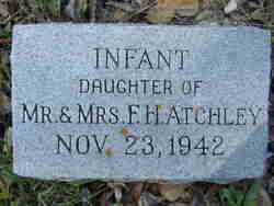 Infant Daughter Atchley 