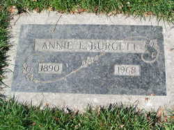 Annie Elizabeth <I>French</I> Burgett 