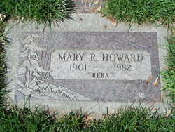 Mary Reba “Reba” <I>Sparks</I> Howard 