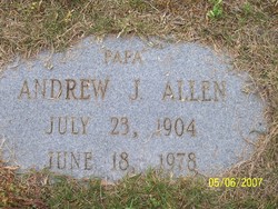 Andrew Jackson “Jack” Allen 