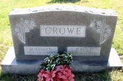 Mary Evelyn <I>Fannon</I> Crowe 