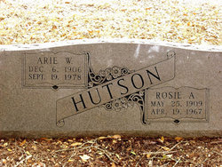 Rosie Ann <I>Cameron</I> Hutson 