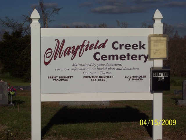 Mayfield Creek Church Cemetery