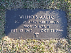 Sgt Wilho S. Aalto 