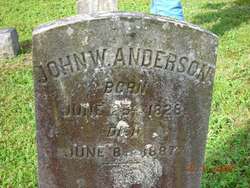 John W Anderson 