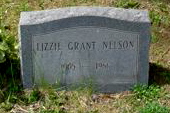 Elizabeth Mae “Lizzie” <I>Parks     Grant</I> Nelson 