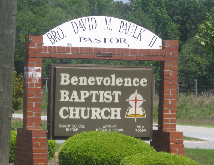 Benevolence Baptist Church Cemetery